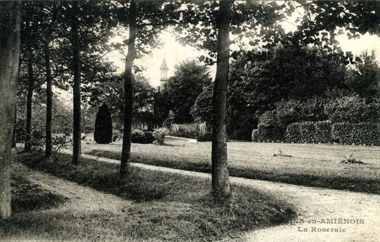 Ancienne gendarmerie de Sains, puis demeure, dite la Roseraie