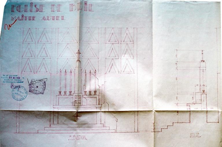 Le mobilier de l'église Saint-Géry de Brie