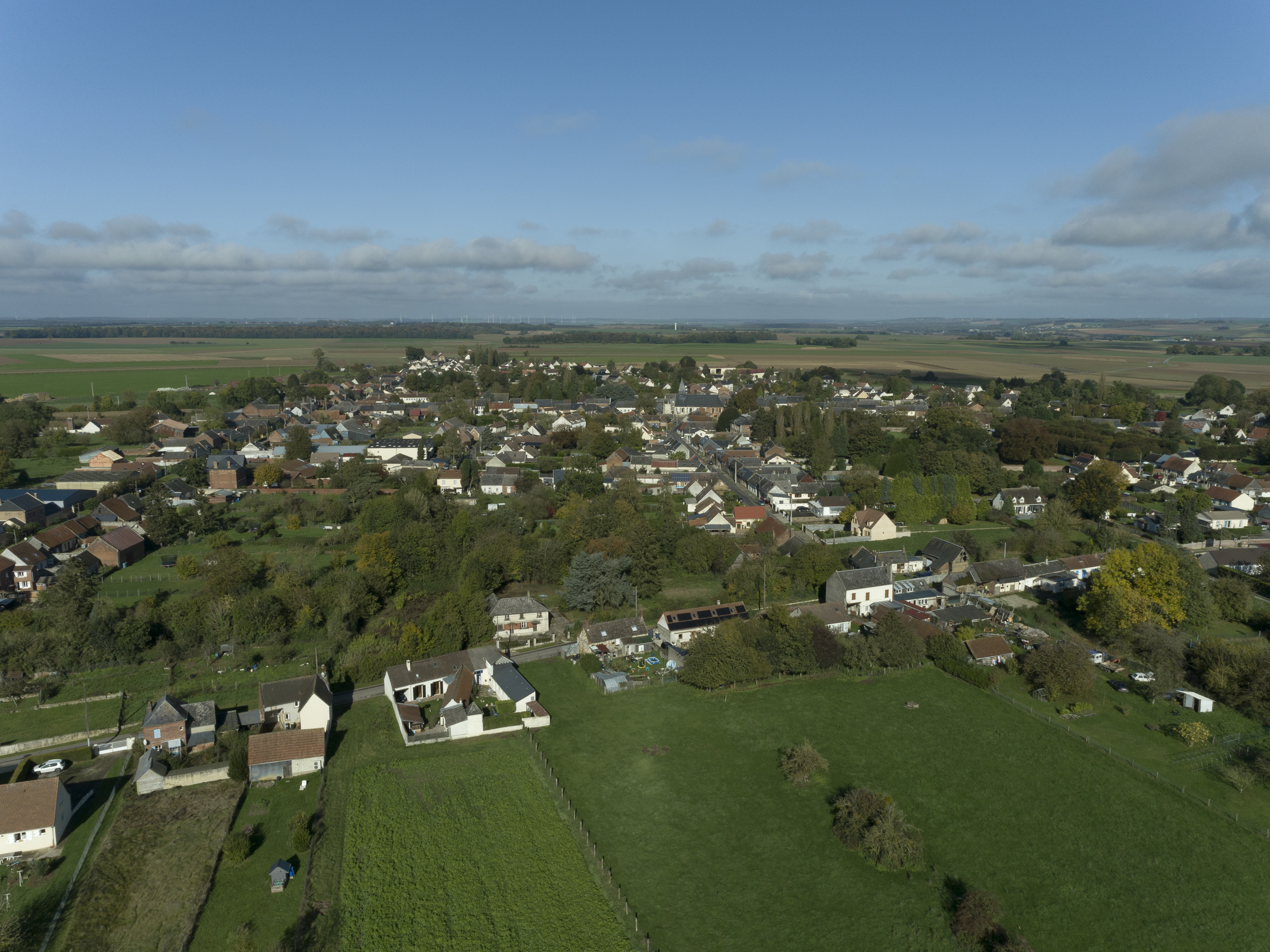 Le village d'Ansauvillers