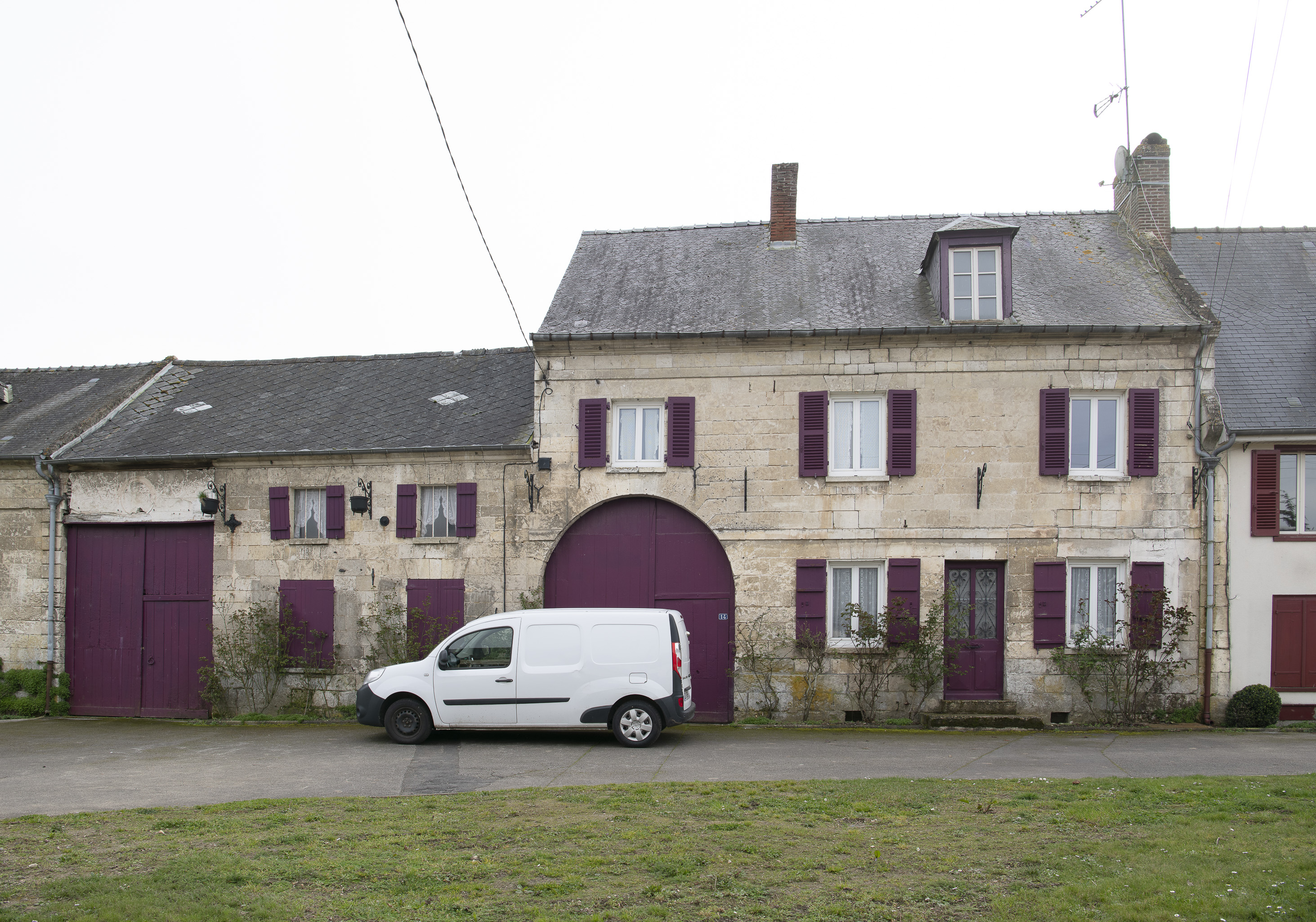 L'habitat du village de Bonneuil-les-Eaux