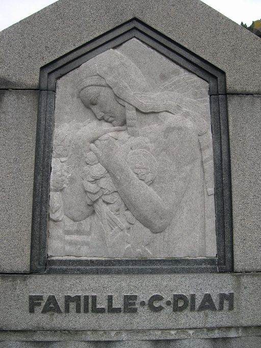 Tombeau (sarcophage) de la famille C. Dian