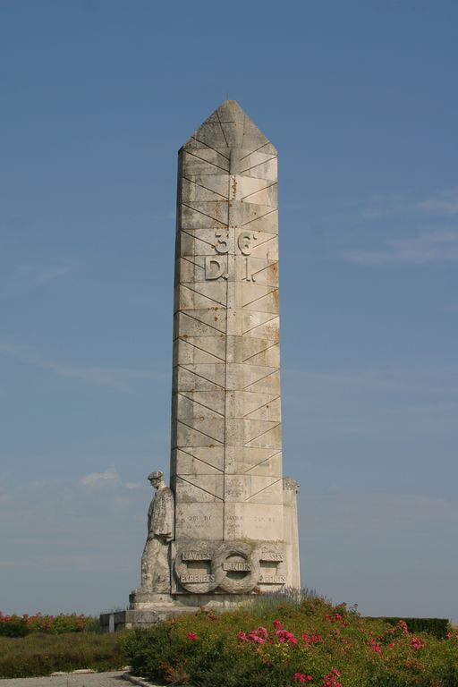 Les monuments sur le Chemin des Dames