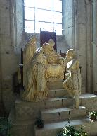 Groupe sculpté (grandeur nature) : la réhabilitation de Jeanne d'Arc