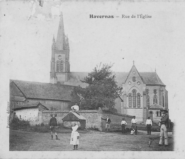 Église paroissiale Saint-Georges et ancien cimetière de Ribeaucourt