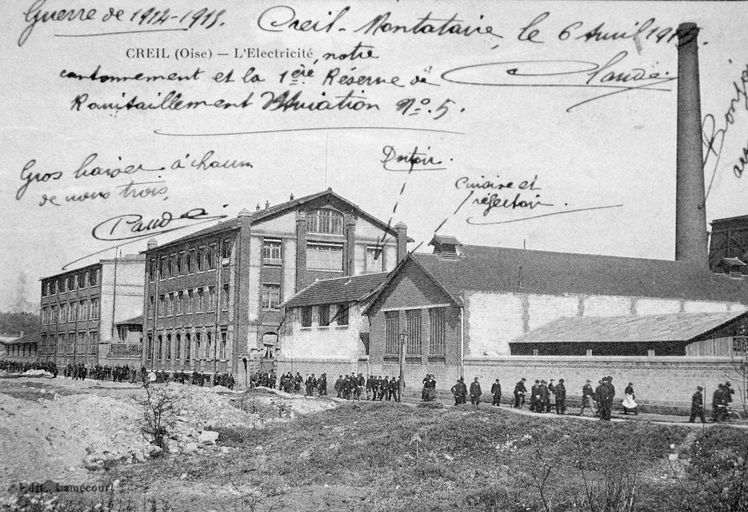 Ancienne usine de construction électrique, puis Ecole Nationale Professionnelle de Creil