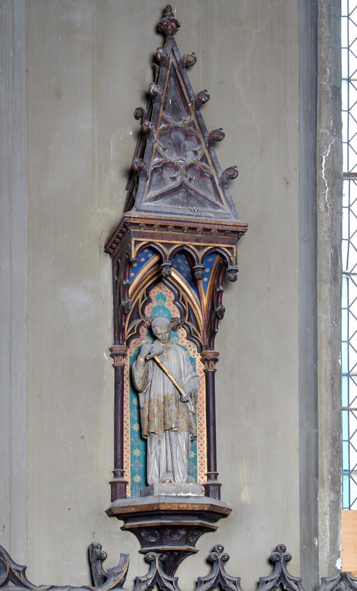 Statues de la chapelle Saint-Edmund