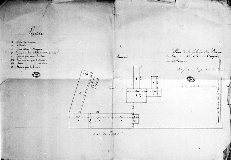 Ancienne usine de poterie Clerc et Taupin, puis de Bruyn, puis Gréber