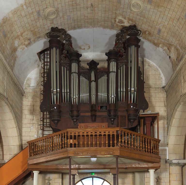 Buffet du grand orgue, de style rocaille