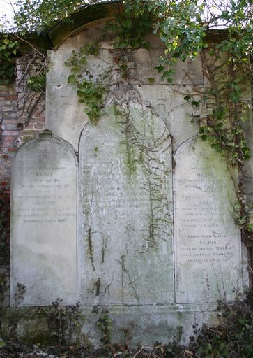 Tombeau (stèle funéraire) de la famille Mallet