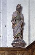 Statue (petite nature) : saint Simon