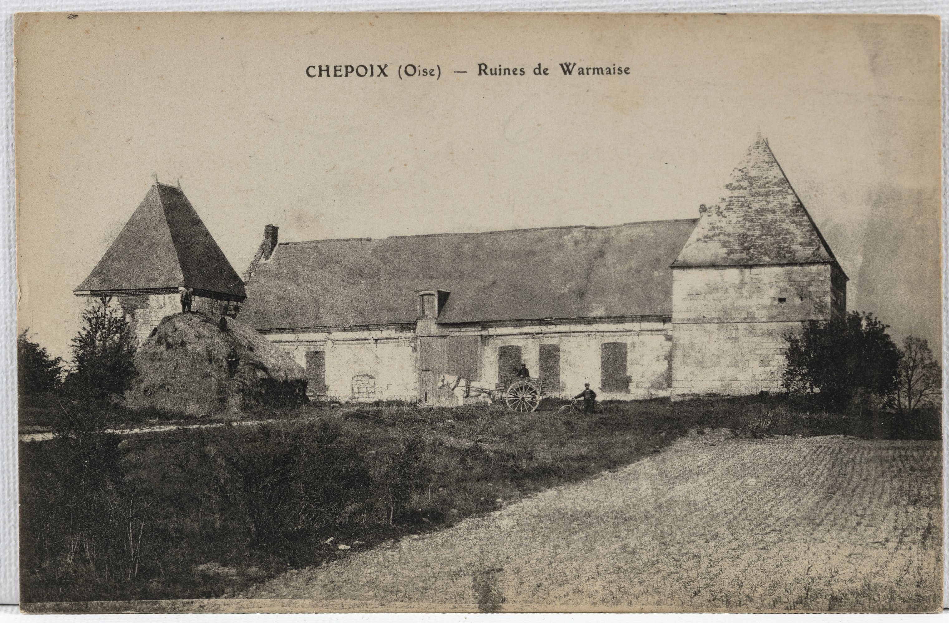 Ancien manoir dit Château de Warmaise (détruit)