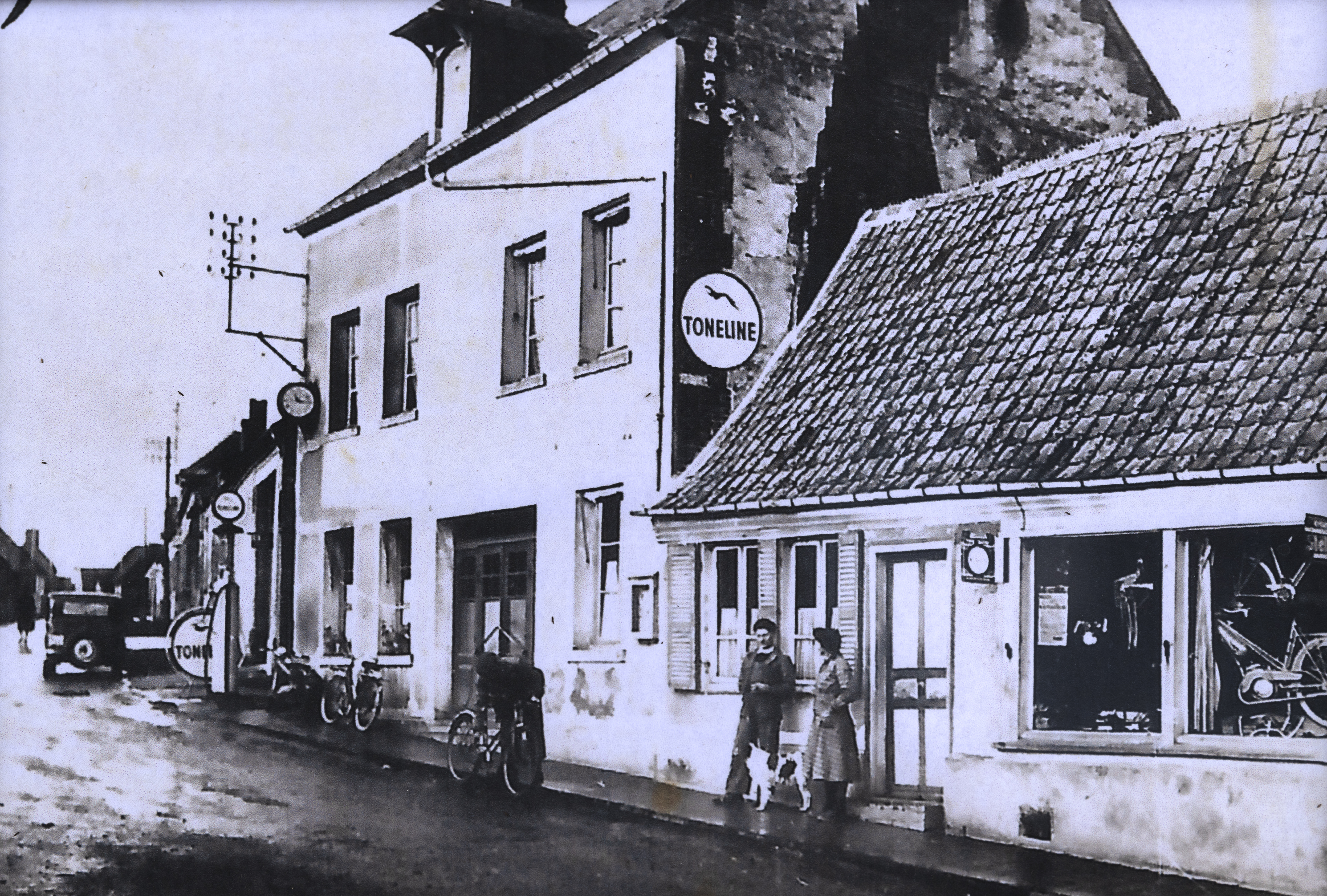 Le village de Montreuil-sur-Brêche