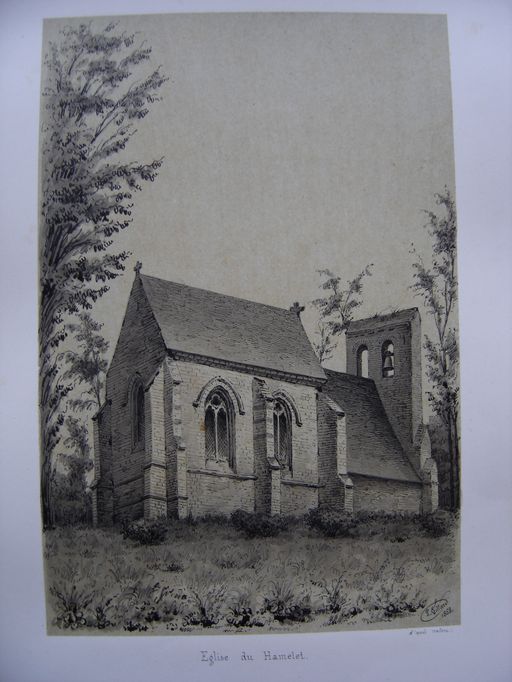 Chapelle et ancien cimetière Saint-Corneille du Hamelet à Favières