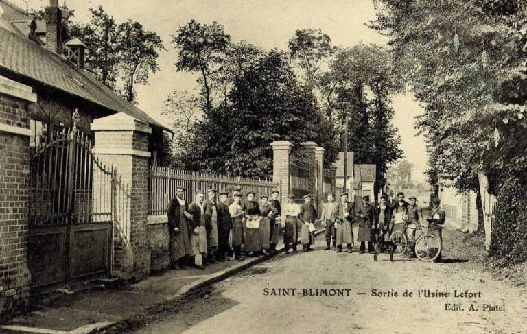 Ancienne fabrique de serrures Debeaurain, puis usine Lefort aujourd'hui entreprise de polissage sur métaux Blondel