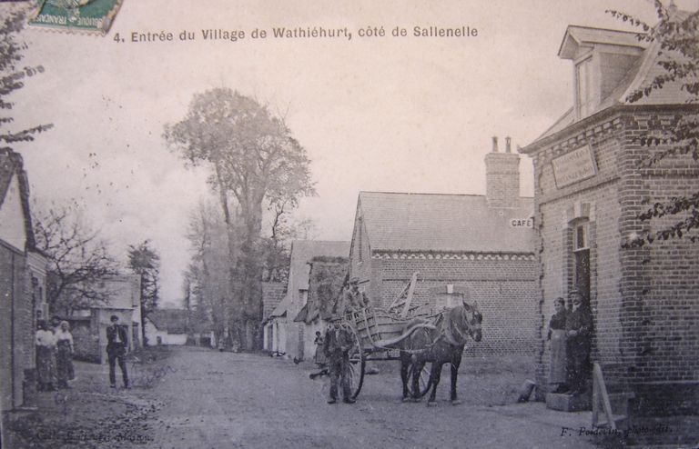 Le hameau de Wathiéhurt à Lanchères