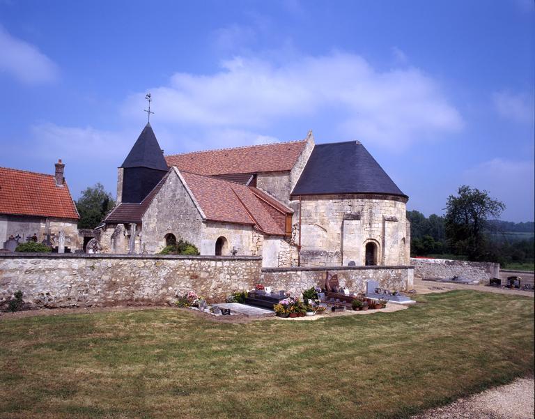 Église paroissiale Saint-Étienne de Cys-la-Commune et son cimetière