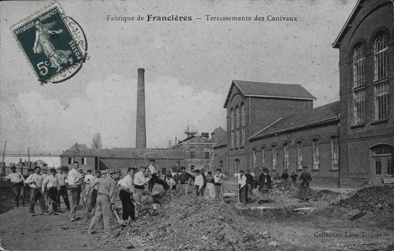 Sucrerie de betteraves Thirial Bertin et Compagnie, puis Sucrerie et Distillerie de Francières