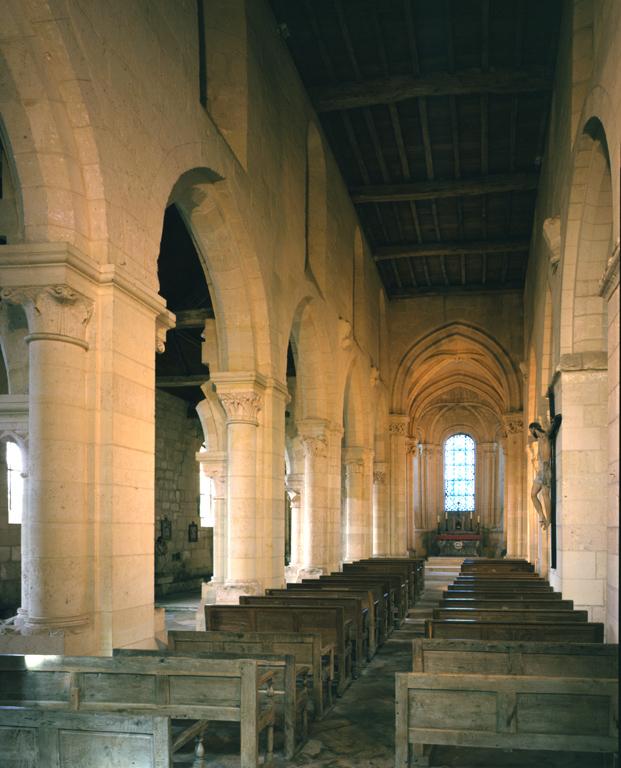 Eglise paroissiale et cimetière Saint-Georges de Glennes