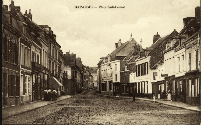 La ville de Bapaume