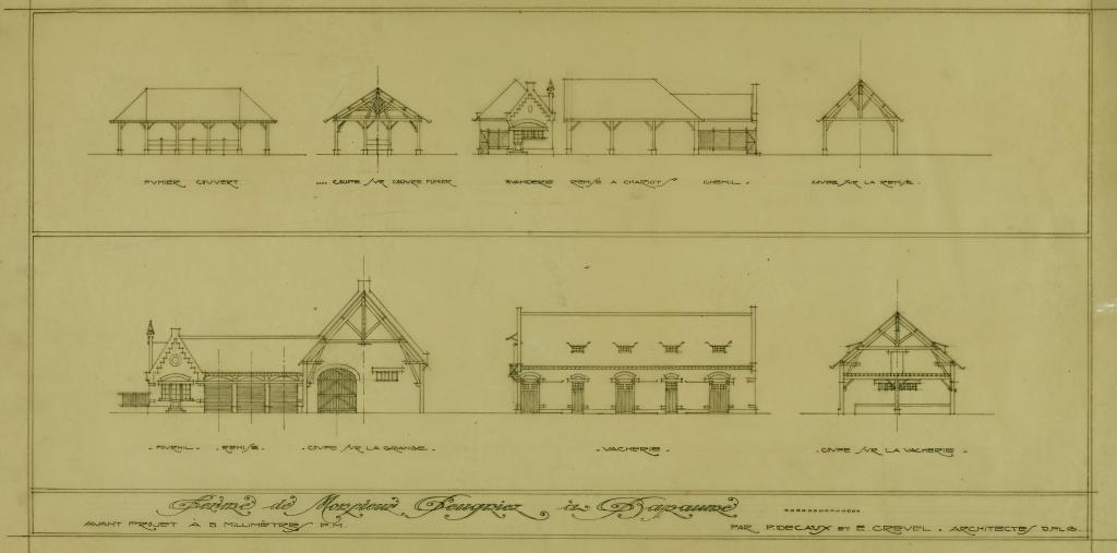 Ancienne ferme, propriété de M. Jean Peugniez, puis maison