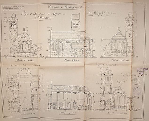 Église paroissiale Saint-Evence de Chermizy-Ailles