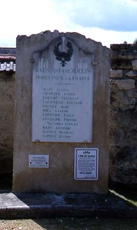 Monument aux morts de Moulins