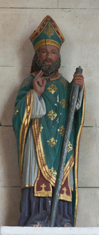 Statuette : saint évêque