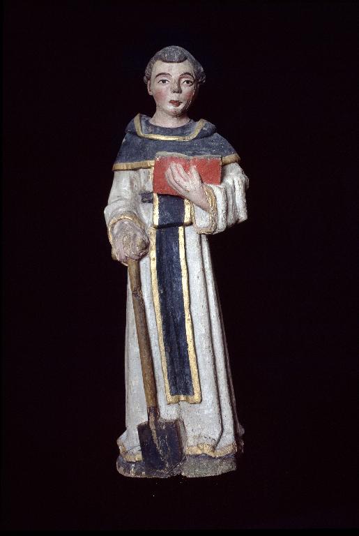 Statuette : saint Fiacre