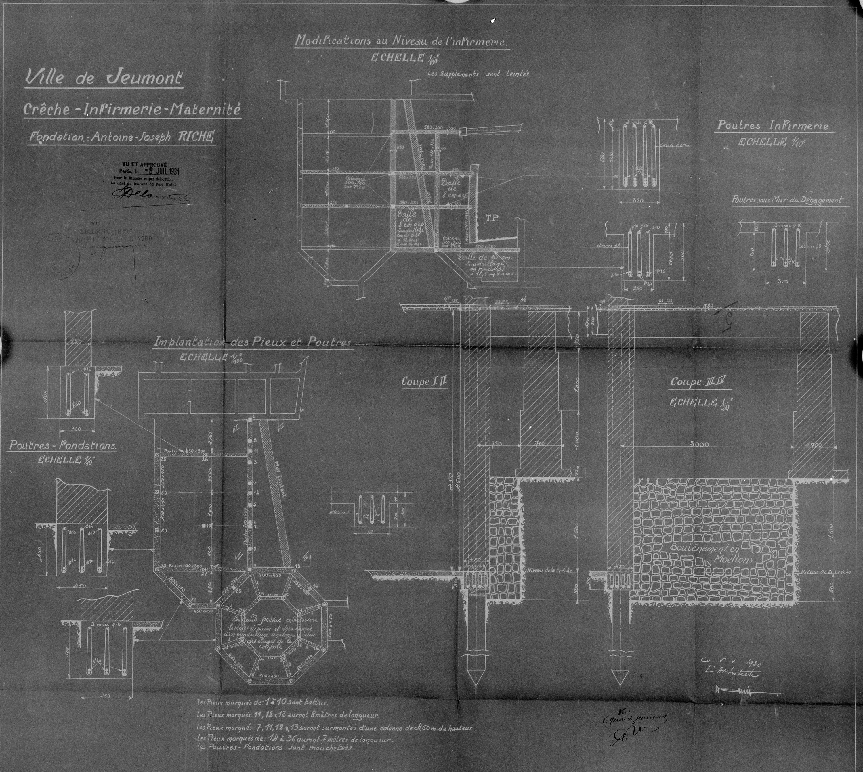 Ancien hôpital Albert-Riche de Jeumont, aujourd'hui maison d’accueil spécialisée