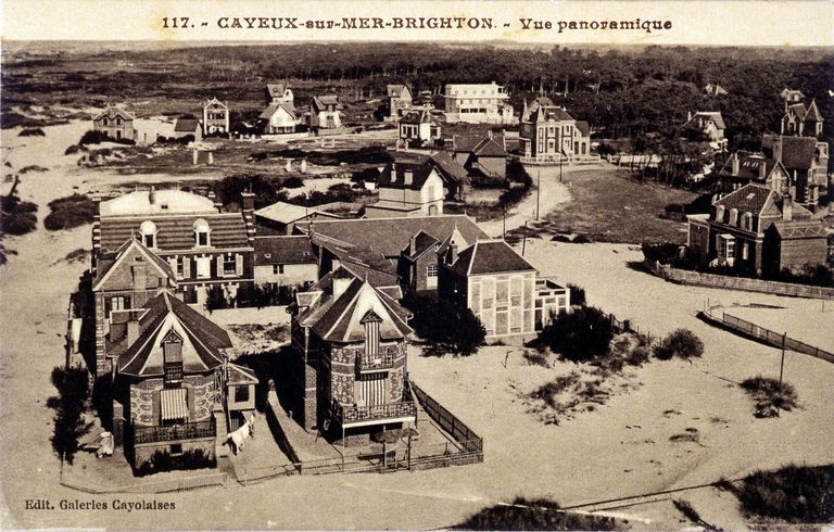 La station balnéaire de Brighton à Cayeux-sur-mer