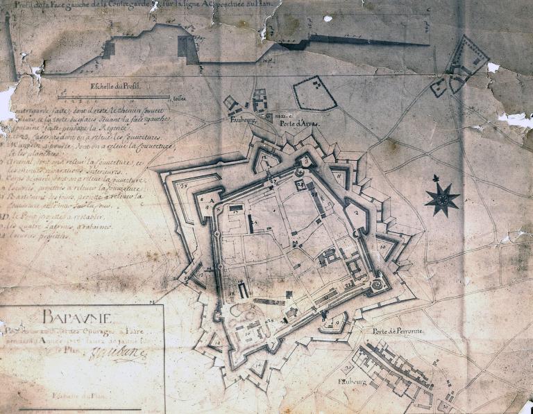 La ville de Bapaume