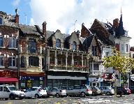 La rue Saint-Sauveur de Péronne