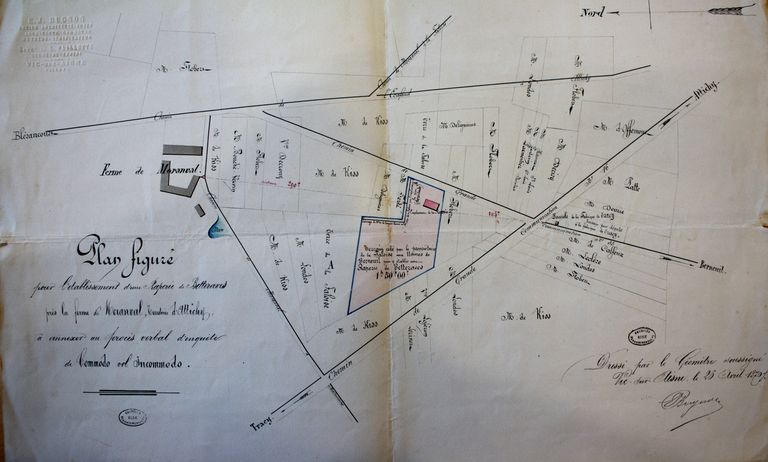 Ancienne sucrerie de betteraves Mils et Cie, puis SA Sucrière de Berneuil-sur-Aisne, puis Sucrerie et Distillerie de l'Aisne