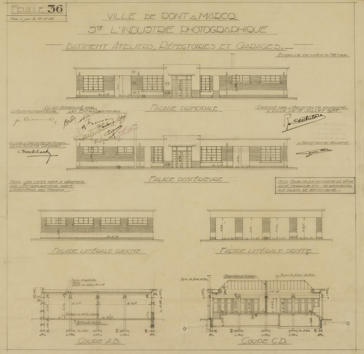 Usine de produits photographiques et cinématographiques S.A. L'industrie photographique, puis Agfa-Gevaert