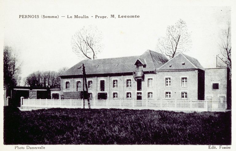 Ancien moulin à blé et à huile de Bélettre ou du Soudet à Pernois, puis minoterie du Soudet