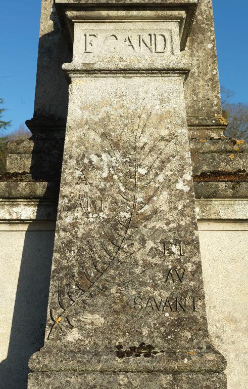 Monument sépulcral d'Edouard Gand