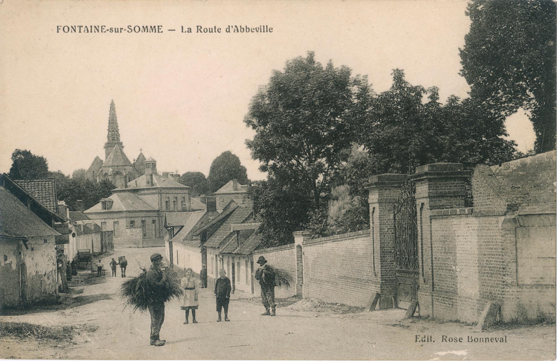 Le territoire communal de Fontaine-sur-Somme