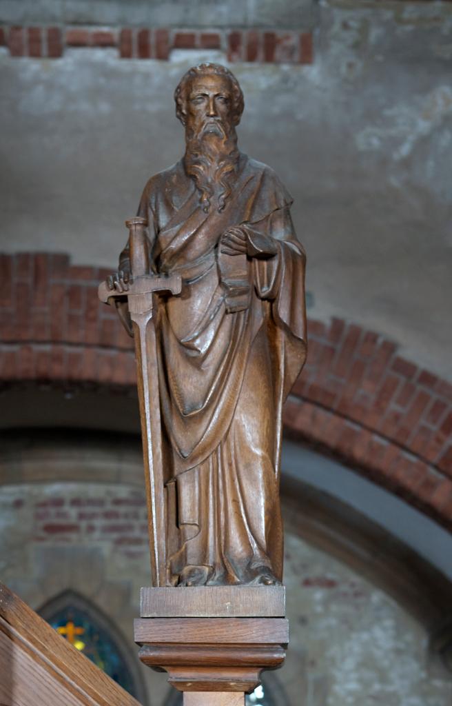 Chaire à prêcher de l'église Saint-Nicolas de Bapaume