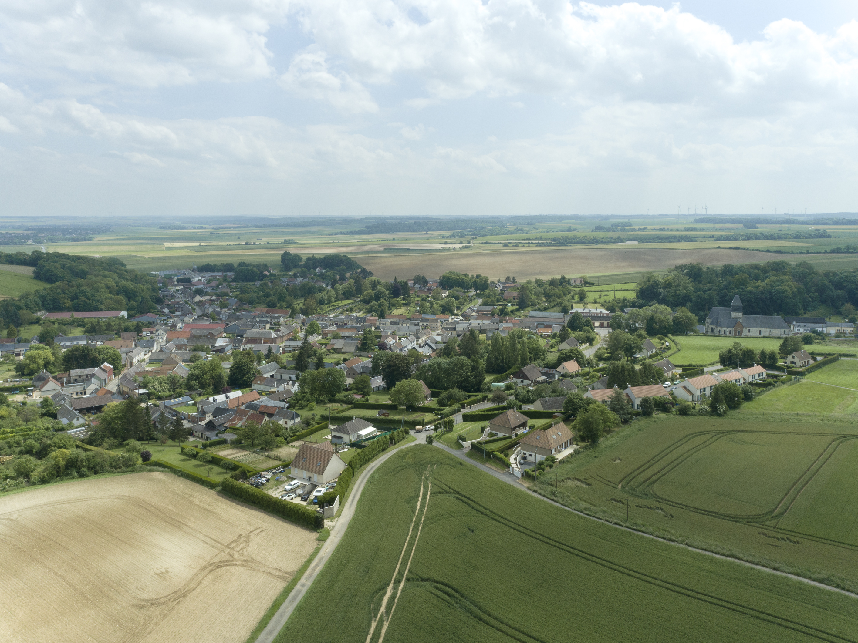 Le village de Bonneuil-les-Eaux