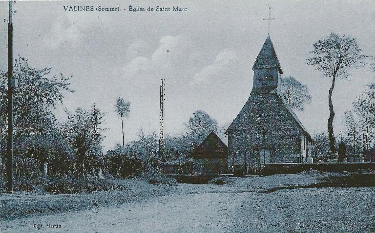 Ancienne église paroissiale et cimetière Saint-Médard, devenue chapelle de Saint-Mard