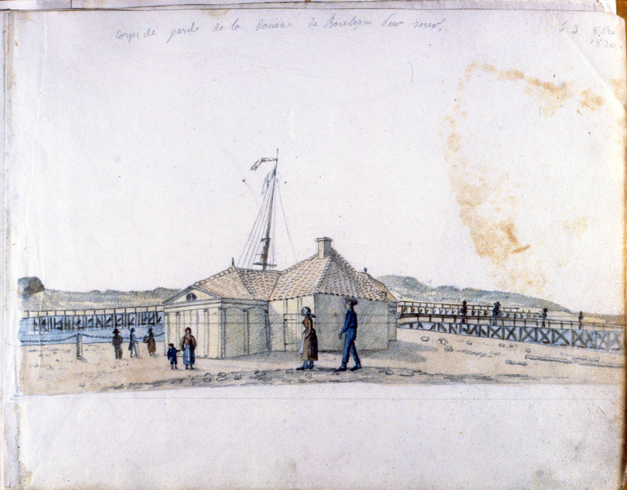 Corps de garde de la Douane (détruit)
