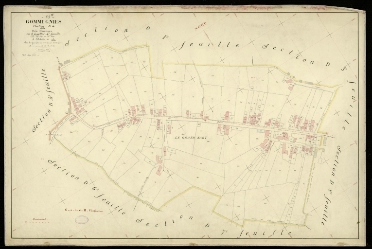 Le territoire communal de Gommegnies