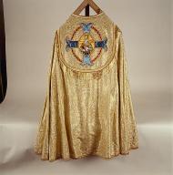 Chape (ornement doré) : saint François de Sales