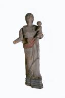 Statue (petite nature) : Vierge à l'Enfant, 2