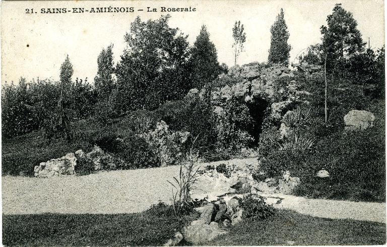 Ancienne gendarmerie de Sains, puis demeure, dite la Roseraie