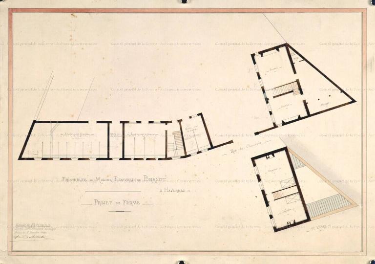 Communs, dépendances et ferme du château