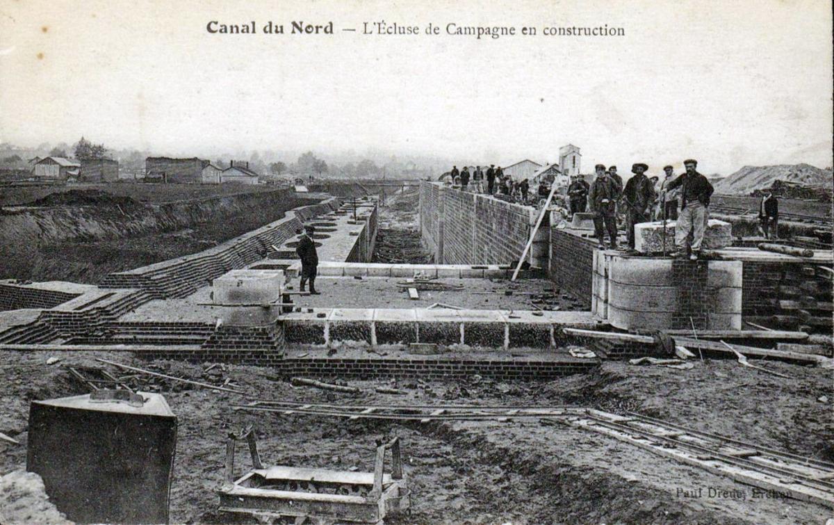 Canal de navigation, dit canal du Nord