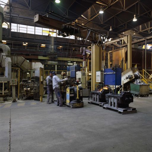 Ancien moulin, dit moulin Neuf, devenu usine métallurgique Desnoyers, puis fonderie d'aluminium Montupet