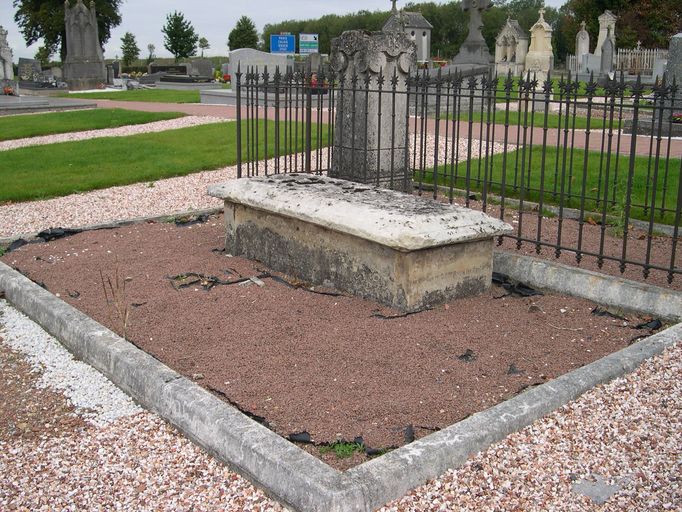 Tombeau (sarcophage) d'un soldat allemand