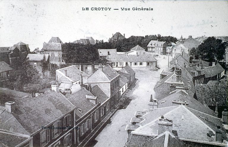 Ancienne place forte  et ville du Crotoy, actuellement quartier du Bourg